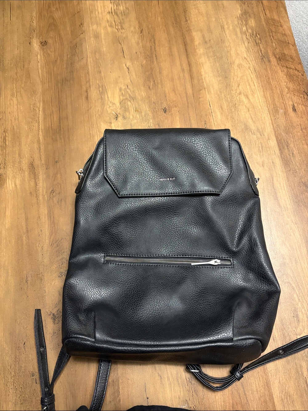 Black Matt &Nat Backpack